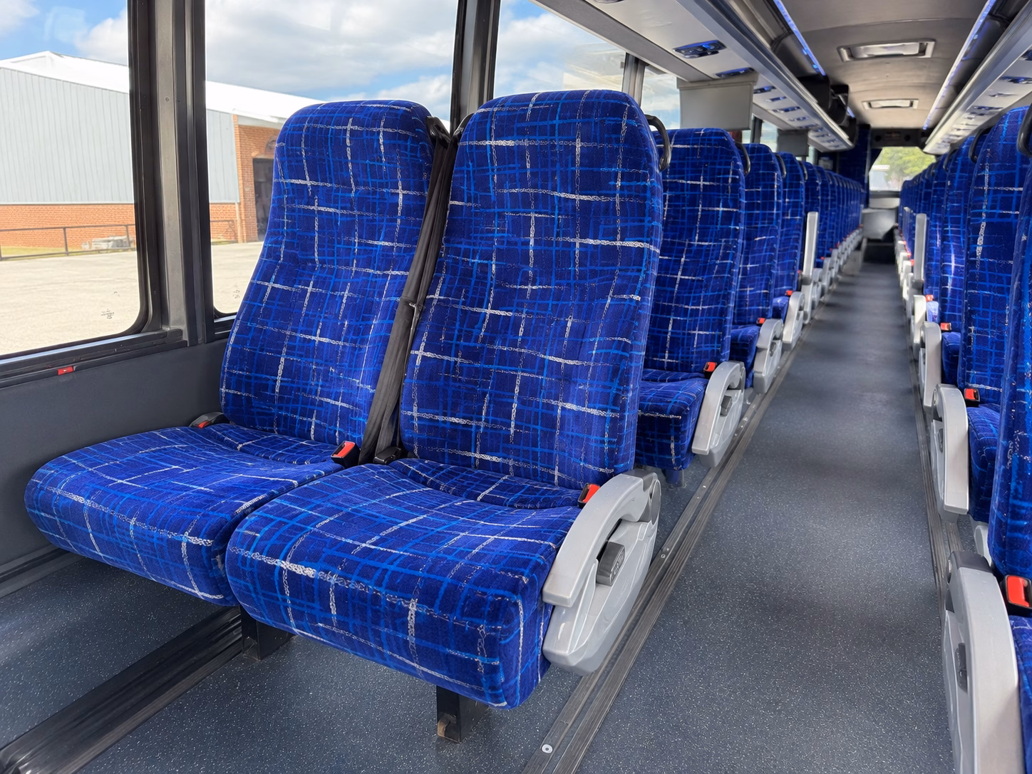 alpharetta charter bus rental interior