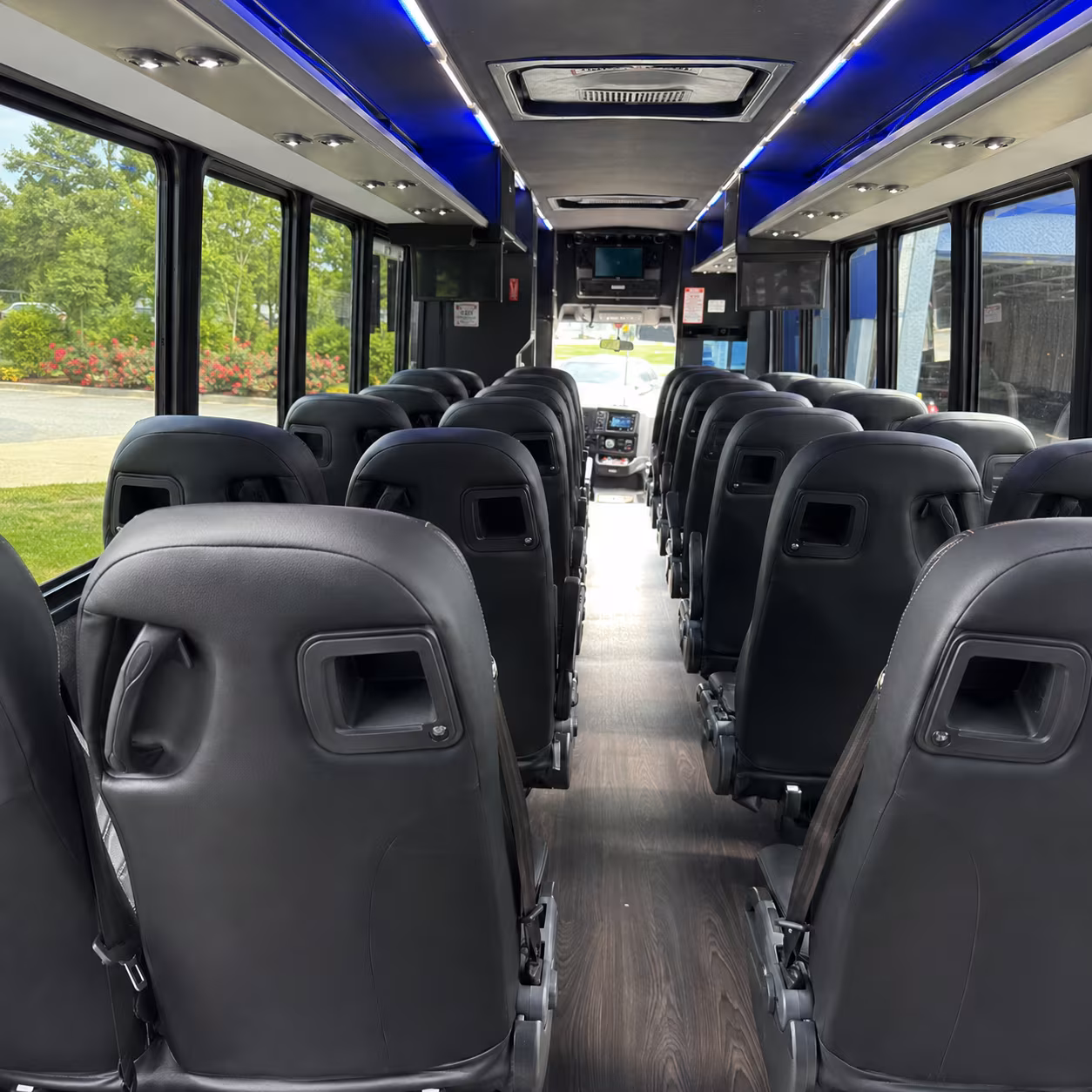 alpharetta corporate event transportation onboard seating