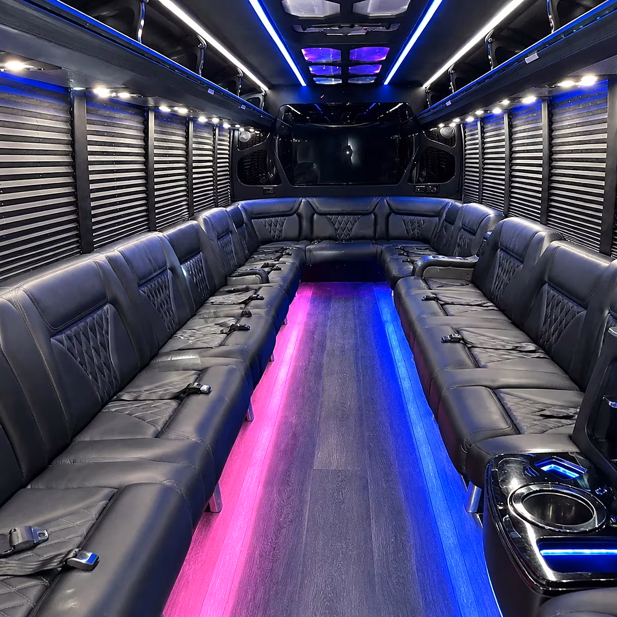 alpharetta party bus rentals inside