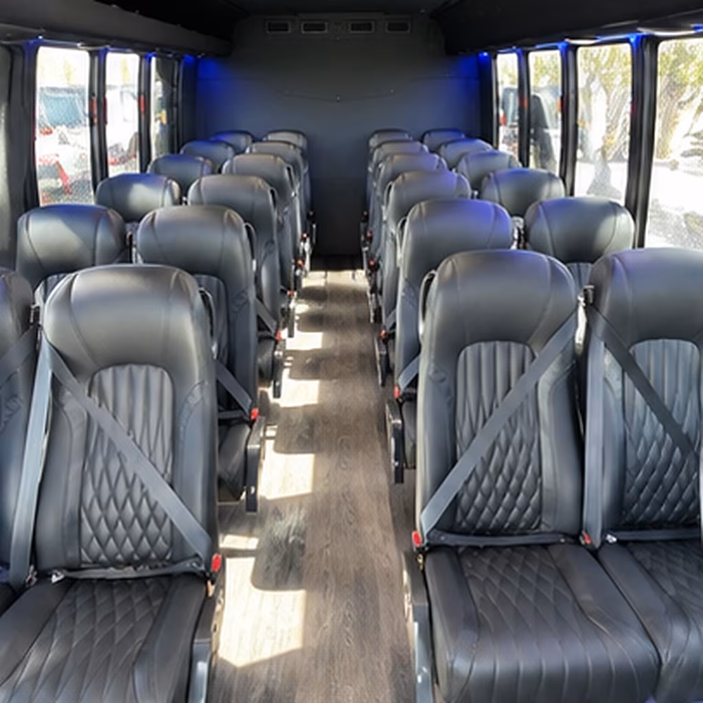 alpharetta prom transportation onboard seating