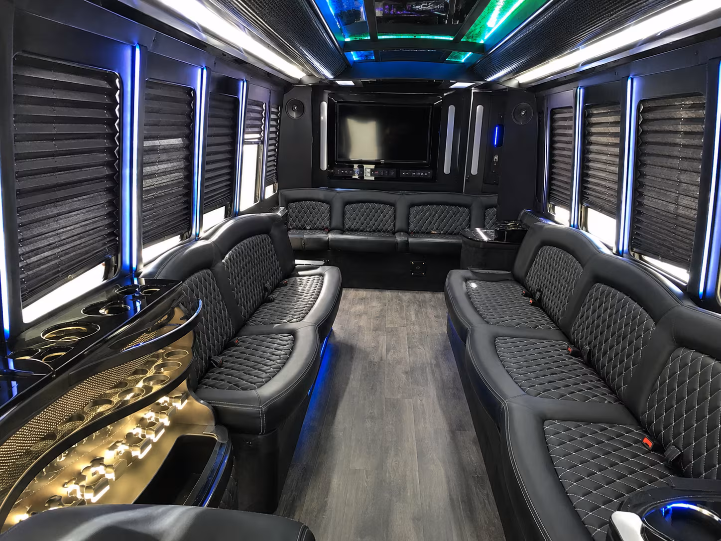 alpharetta quinceanera sweet 16 party bus rental