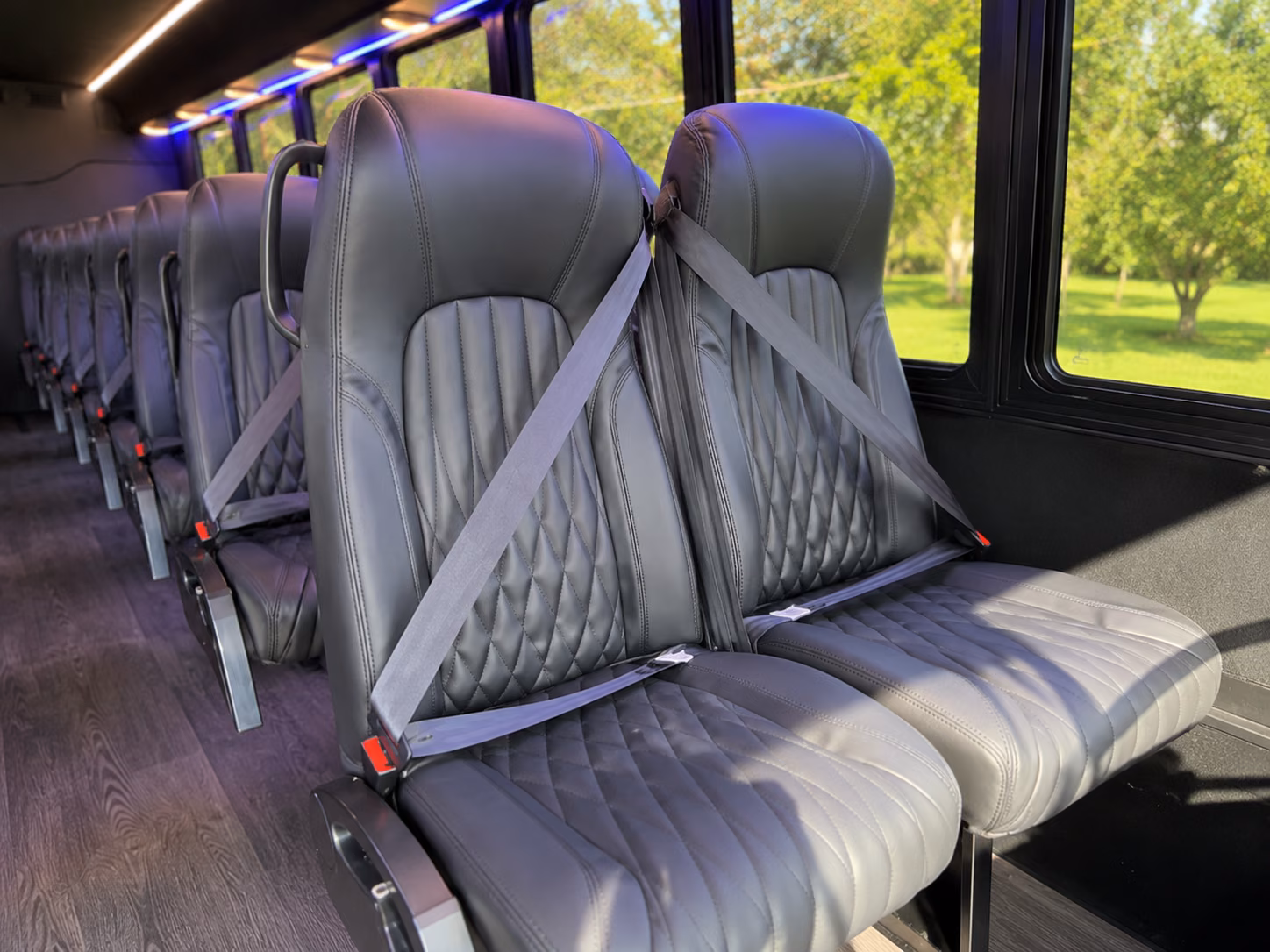 atlanta employee shuttle bus rentals