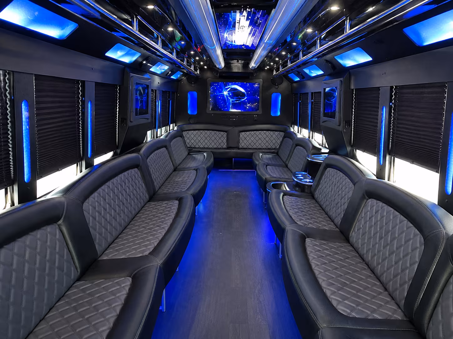 party bus transportation for alpharetta area proms