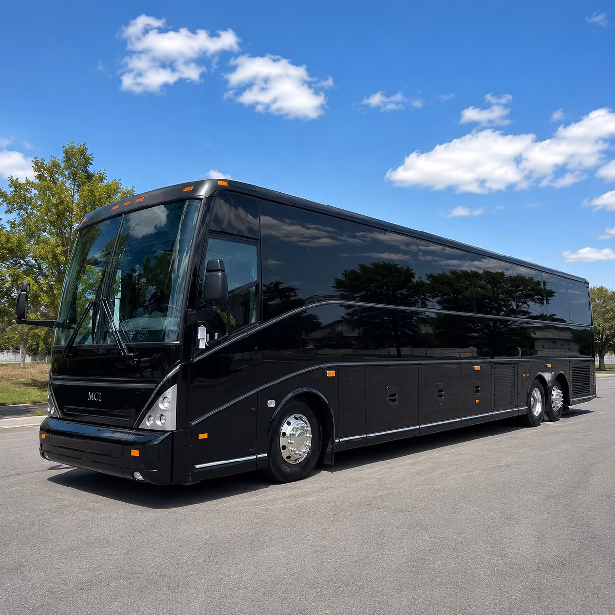 roswell charter bus rental fleet
