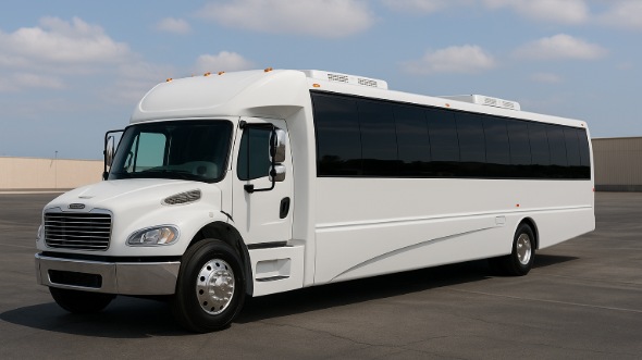 Exterior of Charter Bus Company Atlanta's 15 Passenger Minibus in Atlanta