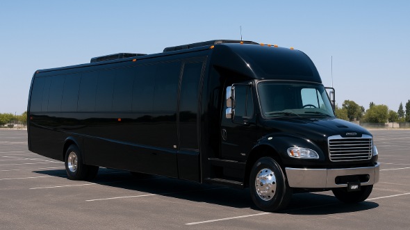 Exterior of Charter Bus Company Atlanta's 30 Passenger Minibus in Atlanta