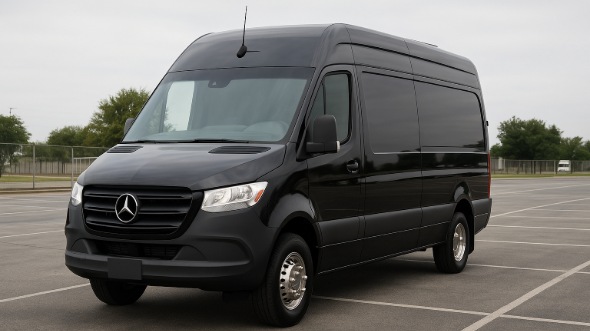 Exterior of Charter Bus Company Atlanta's Sprinter Limo in Atlanta